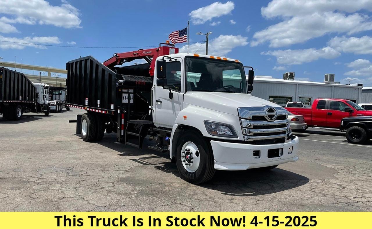 2025 Hino L7 28 Yard Pac Mac ML Grapple Truck Tampa FL