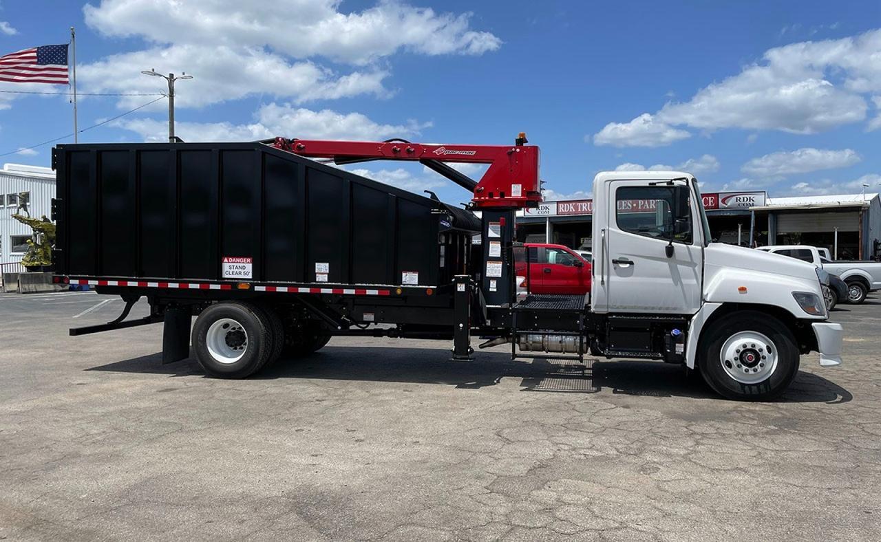 2025 Hino L7 28 Yard Pac Mac ML Grapple Truck Tampa FL