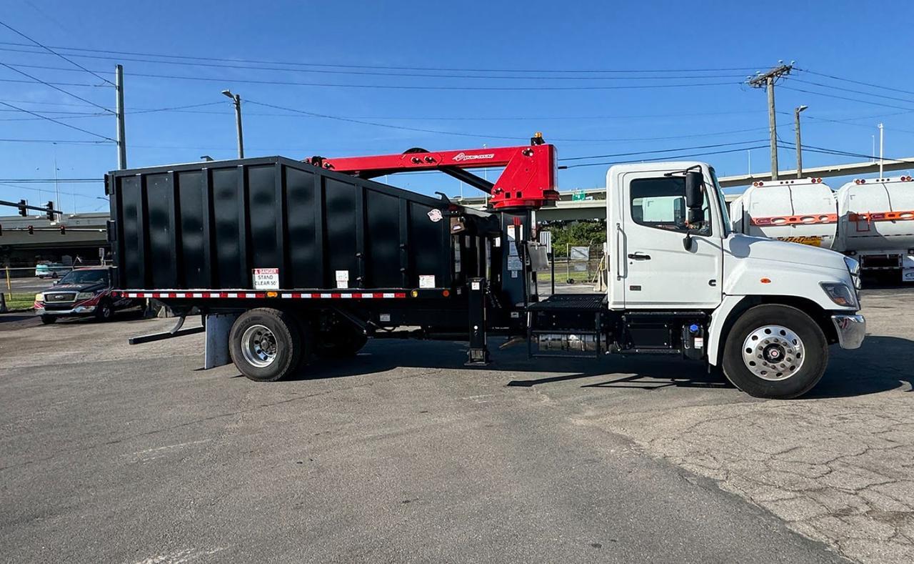 2025 Hino L7 28 Yard Pac Mac ML Grapple Truck Tampa FL
