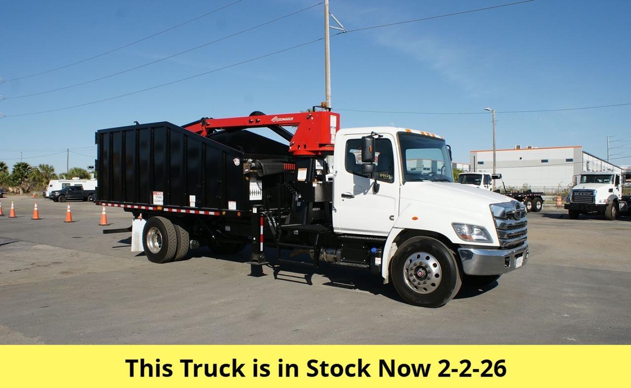 2025 Hino L7 28 Yard Pac Mac ML Grapple Truck