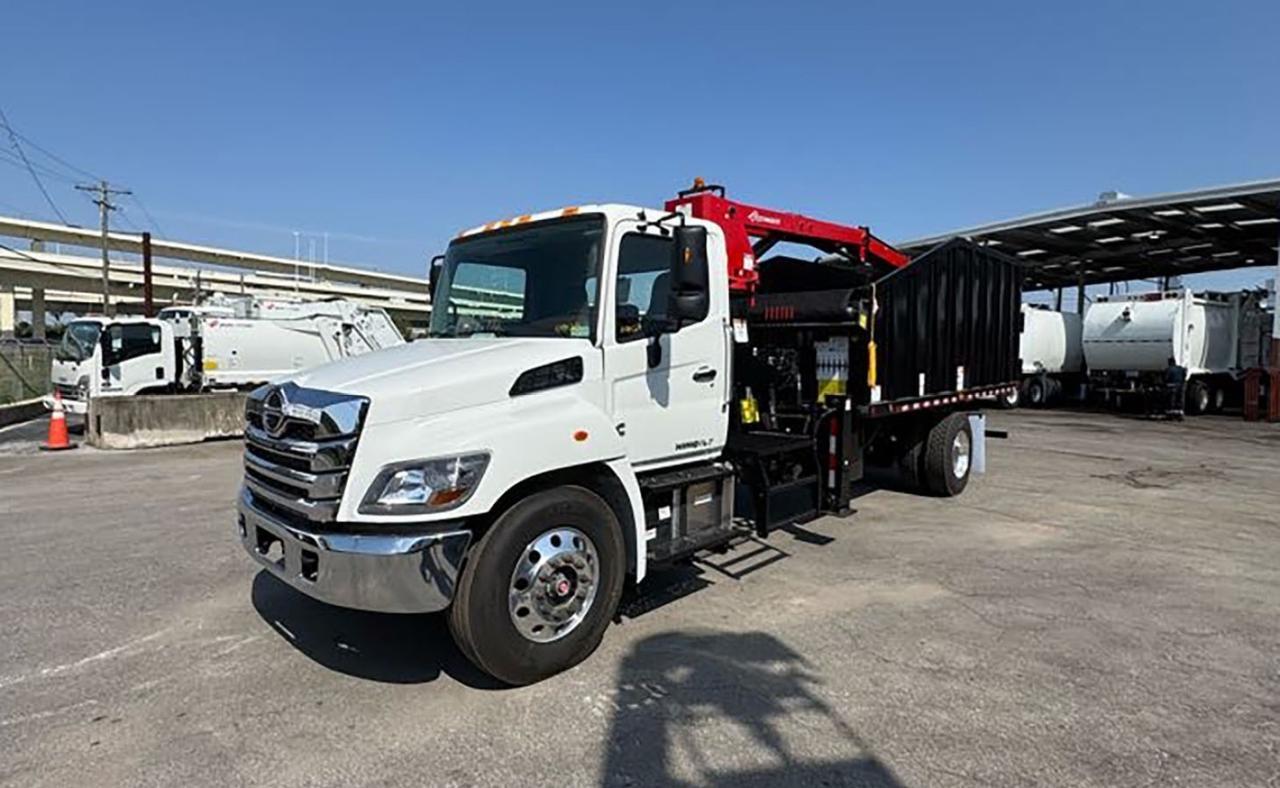 2025 Hino L7 28 Yard Pac Mac ML Grapple Truck Tampa FL