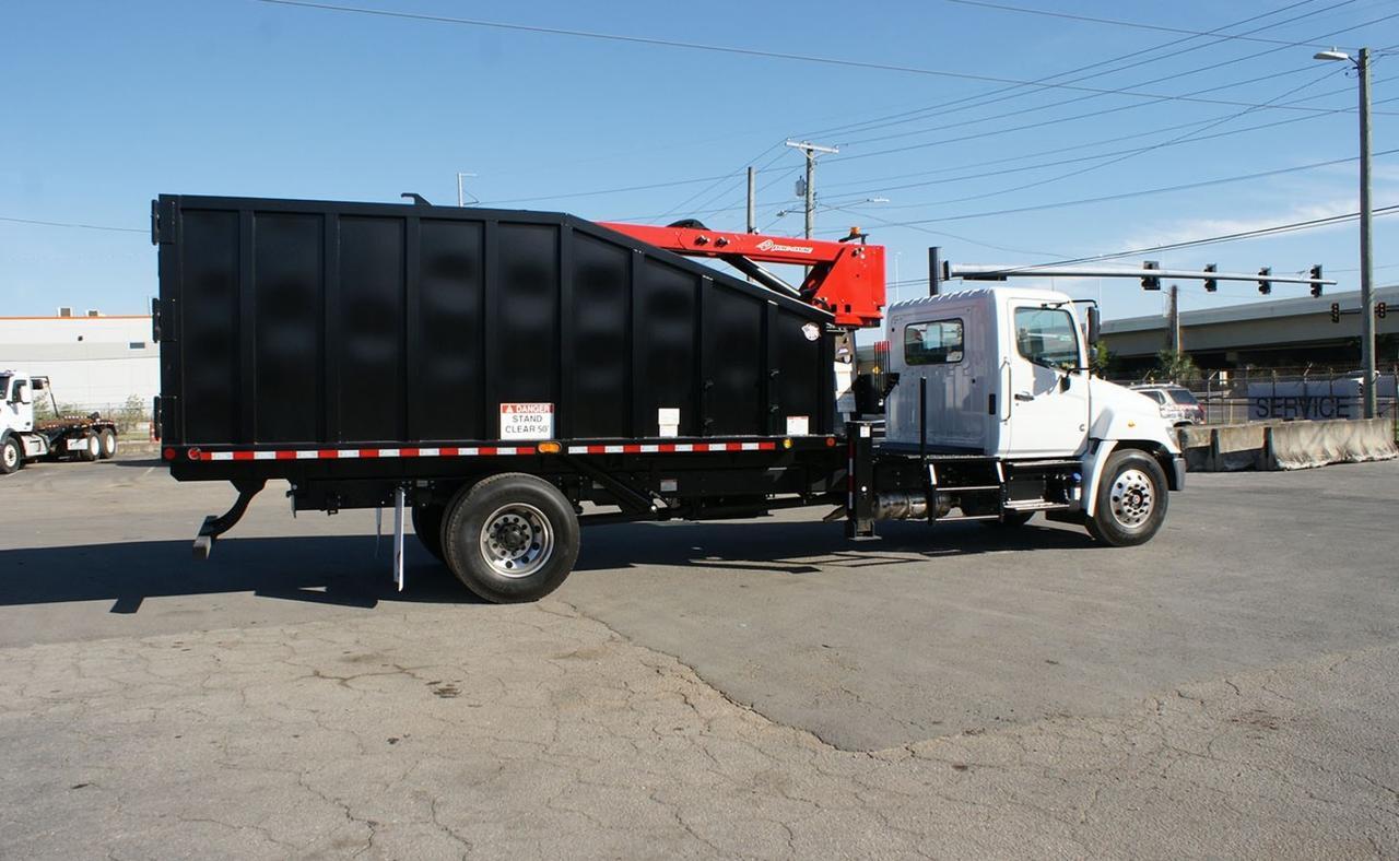 2025 Hino L7 28 Yard Pac Mac ML Grapple Truck Tampa FL