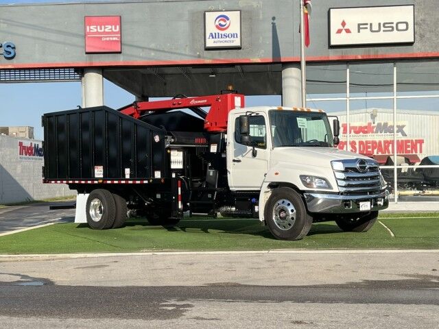 2025 Hino L7 28-Yard Steel Pac-Mac Dump Truck with Grapple System