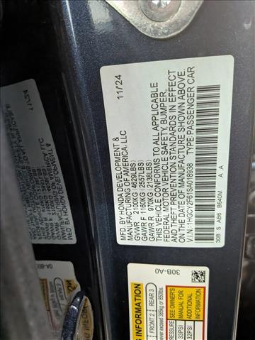 2025 Honda Accord Hybrid EX-L Roseville CA