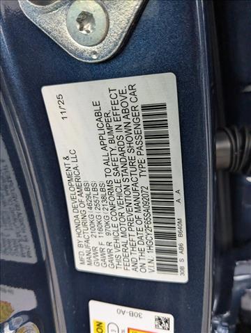 2025 Honda Accord Hybrid EX-L Roseville CA