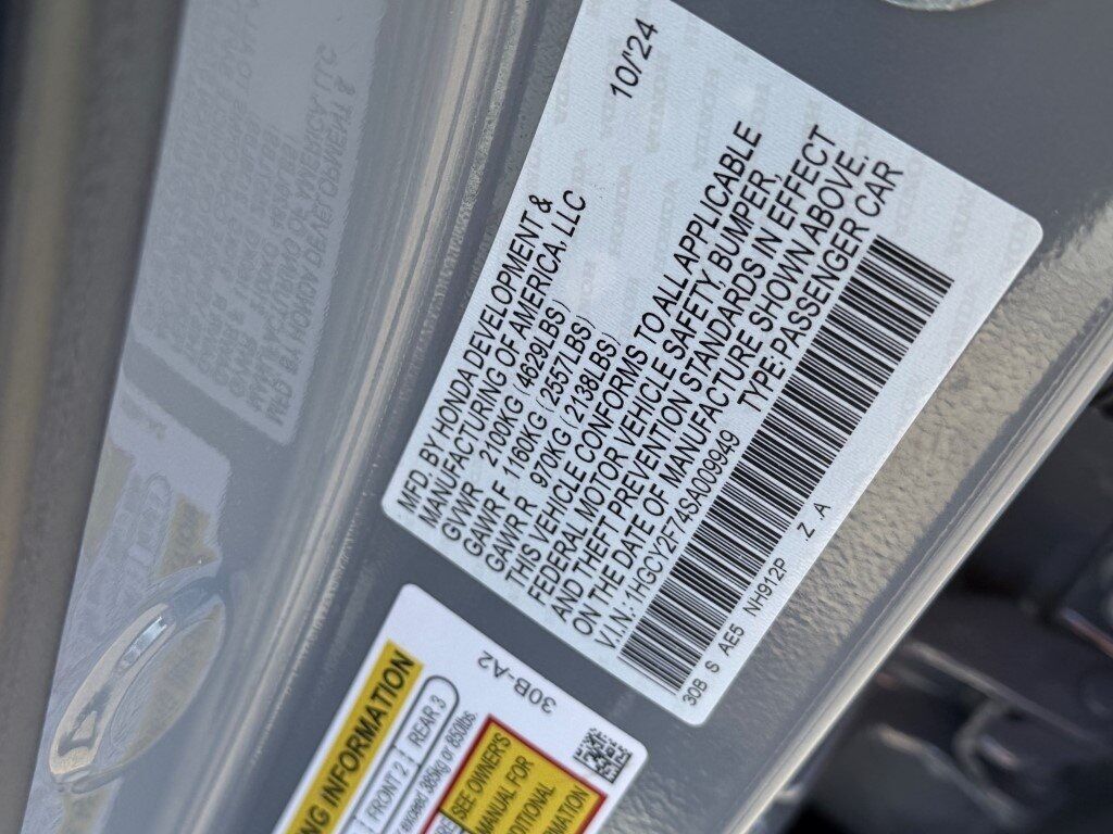 2025 Honda Accord Hybrid Sport-L Springfield VA