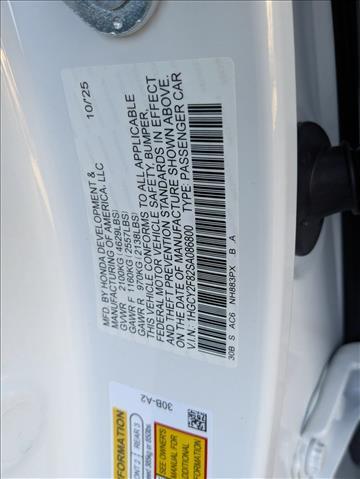 2025 Honda Accord Hybrid Touring Roseville CA