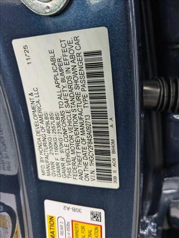 2025 Honda Accord Hybrid Touring Roseville CA