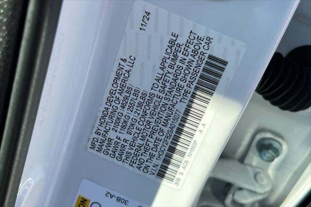 2025 Honda Accord Hybrid Touring Roseville CA