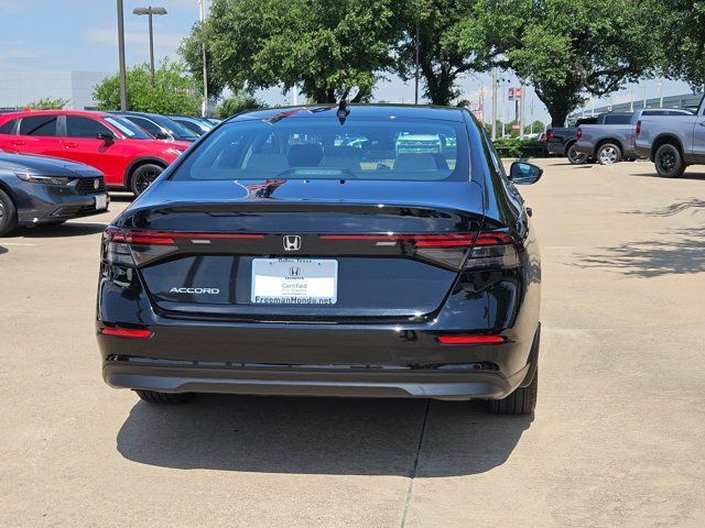 2025 Honda Accord LX Dallas TX