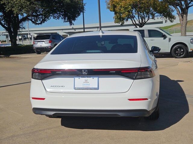 2025 Honda Accord LX Dallas TX