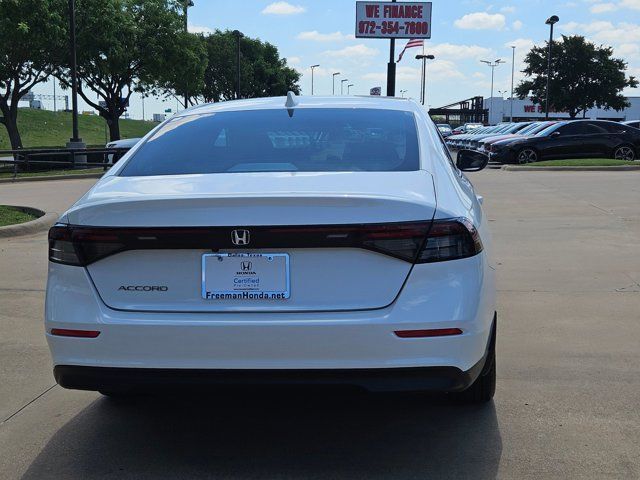 2025 Honda Accord LX Dallas TX