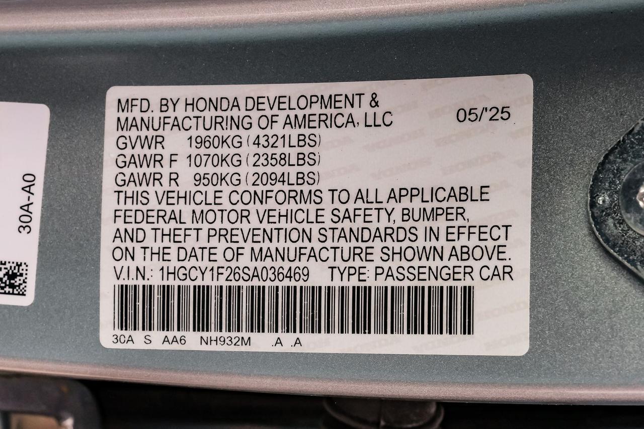 2025 Honda Accord LX Richardson TX