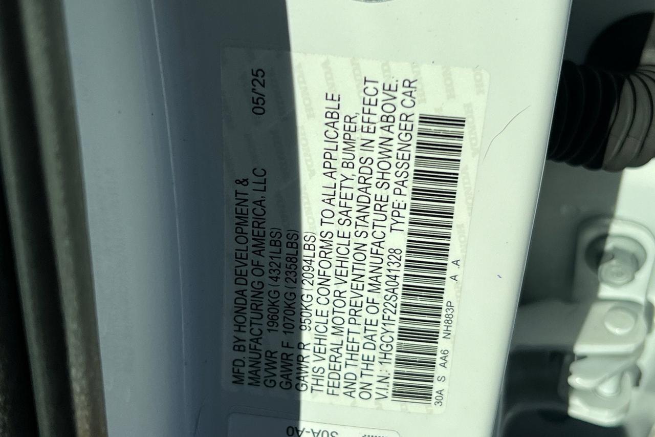 2025 Honda Accord LX Roseville CA