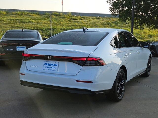 2025 Honda Accord SE Dallas TX