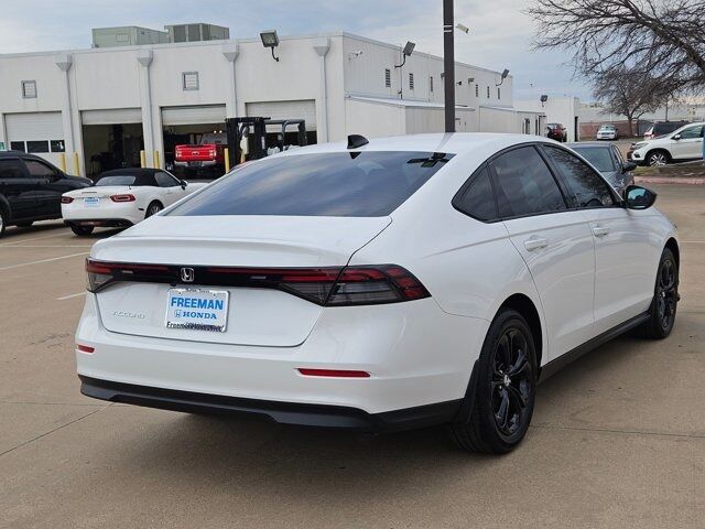2025 Honda Accord SE Dallas TX