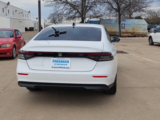 2025 Honda Accord SE Dallas TX