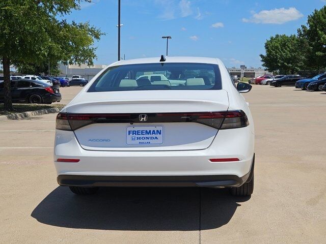 2025 Honda Accord SE Dallas TX
