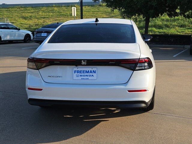 2025 Honda Accord SE Dallas TX