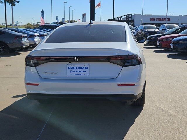 2025 Honda Accord SE Dallas TX