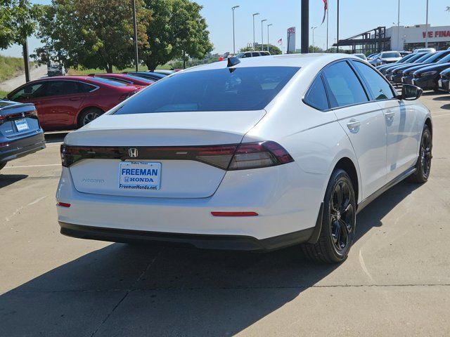 2025 Honda Accord SE Dallas TX