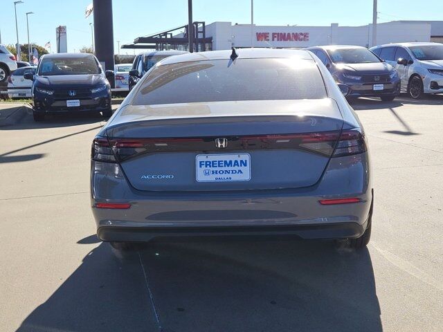 2025 Honda Accord SE Dallas TX