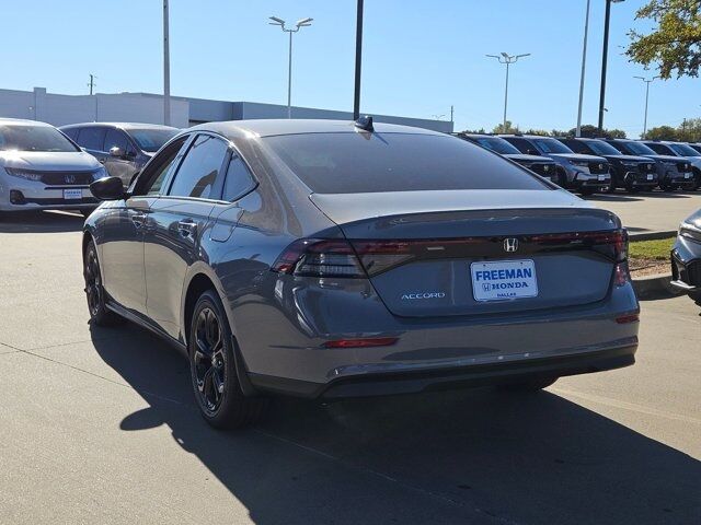 2025 Honda Accord SE Dallas TX