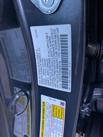 2025 Honda Accord Sedan LX Roseville CA