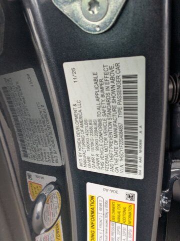 2025 Honda Accord Sedan LX Roseville CA