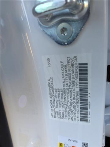 2025 Honda Accord Sedan LX Roseville CA