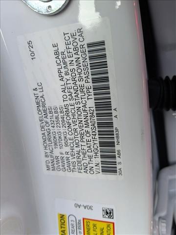 2025 Honda Accord Sedan SE Roseville CA