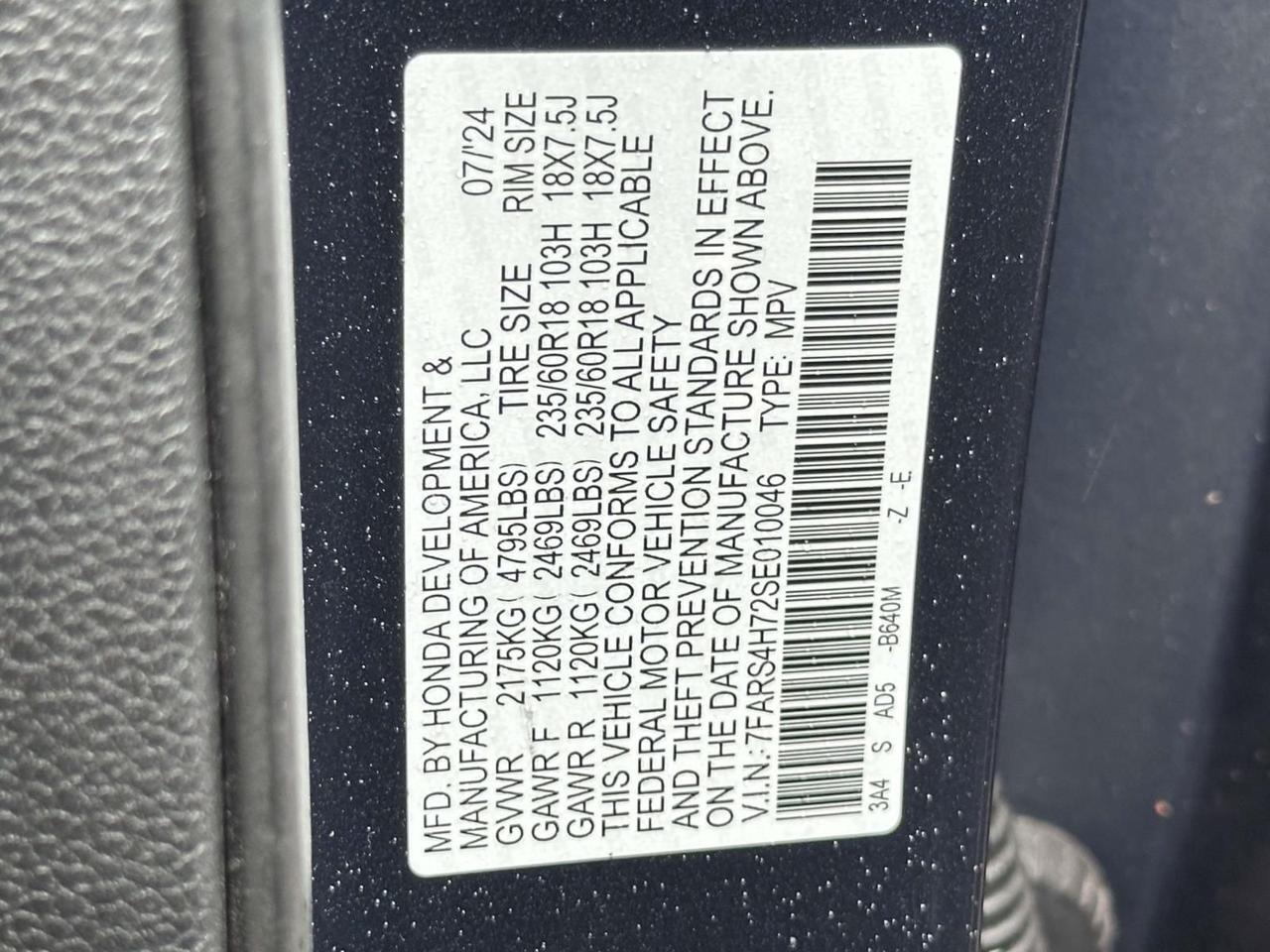 2025 Honda CR-V EX-L Alexandria VA