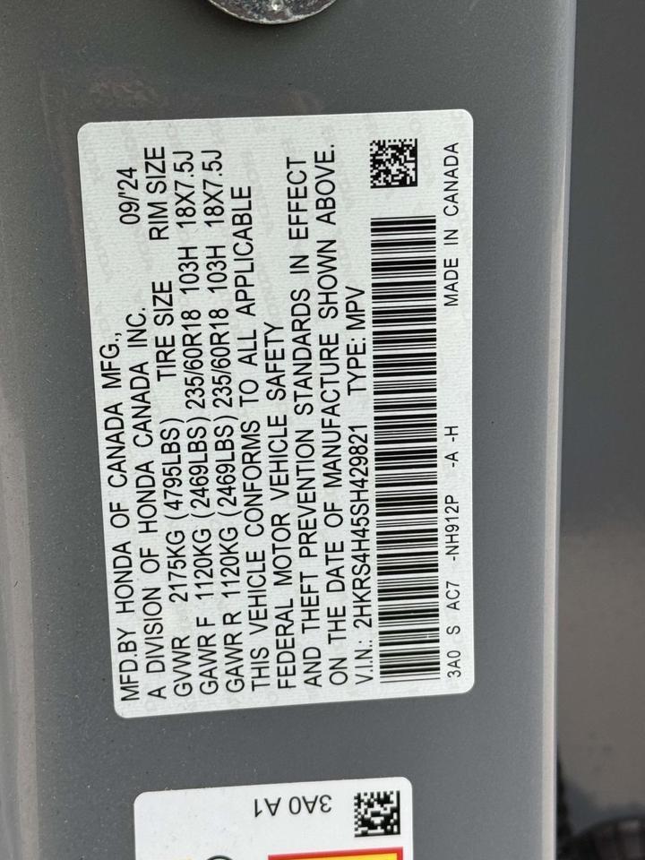 2025 Honda CR-V EX Fredericksburg VA