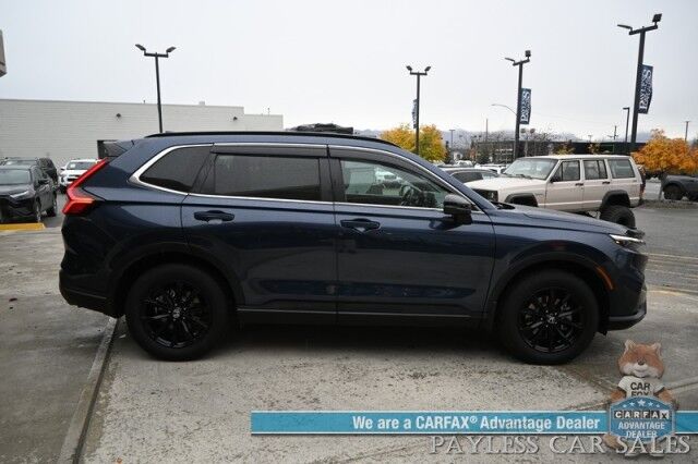 2025 Honda CR-V Hybrid Sport-L / AWD / AutoStart / Power & Heated Leather Seats / Heated Steering Wheel / Sunroof / Lane Departure & Blind Spot Alert / Apple CarPlay & Android Auto / Adaptive Cruise / 40 MPG / Tow Pkg / 1-Owner Anchorage AK 2025 Honda CR-V Hybrid Sport-L / AWD / AutoStart / Power & Heated Leather Seats / Heated Steering Wheel / Sunroof / Lane Departure & Blind Spot Alert / Apple CarPlay & Android Auto / Adaptive Cruise / 40 MPG / Tow Pkg / 1-Owner Anchorage AK