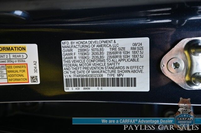 2025 Honda CR-V Hybrid Sport-L / AWD / AutoStart / Power & Heated Leather Seats / Heated Steering Wheel / Sunroof / Lane Departure & Blind Spot Alert / Apple CarPlay & Android Auto / Adaptive Cruise / 40 MPG / Tow Pkg / 1-Owner Anchorage AK 2025 Honda CR-V Hybrid Sport-L / AWD / AutoStart / Power & Heated Leather Seats / Heated Steering Wheel / Sunroof / Lane Departure & Blind Spot Alert / Apple CarPlay & Android Auto / Adaptive Cruise / 40 MPG / Tow Pkg / 1-Owner Anchorage AK