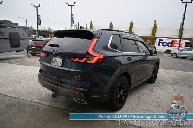 2025 Honda CR-V Hybrid Sport-L / AWD / AutoStart / Power & Heated Leather Seats / Heated Steering Wheel / Sunroof / Lane Departure & Blind Spot Alert / Apple CarPlay & Android Auto / Adaptive Cruise / 40 MPG / Tow Pkg / 1-Owner Anchorage AK 2025 Honda CR-V Hybrid Sport-L / AWD / AutoStart / Power & Heated Leather Seats / Heated Steering Wheel / Sunroof / Lane Departure & Blind Spot Alert / Apple CarPlay & Android Auto / Adaptive Cruise / 40 MPG / Tow Pkg / 1-Owner Anchorage AK