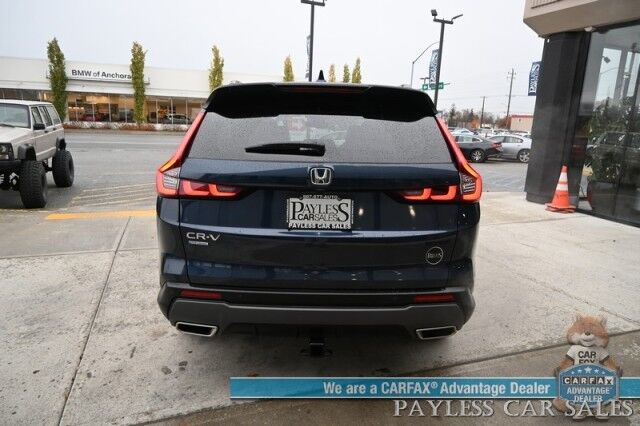 2025 Honda CR-V Hybrid Sport-L / AWD / AutoStart / Power & Heated Leather Seats / Heated Steering Wheel / Sunroof / Lane Departure & Blind Spot Alert / Apple CarPlay & Android Auto / Adaptive Cruise / 40 MPG / Tow Pkg / 1-Owner Anchorage AK 2025 Honda CR-V Hybrid Sport-L / AWD / AutoStart / Power & Heated Leather Seats / Heated Steering Wheel / Sunroof / Lane Departure & Blind Spot Alert / Apple CarPlay & Android Auto / Adaptive Cruise / 40 MPG / Tow Pkg / 1-Owner Anchorage AK