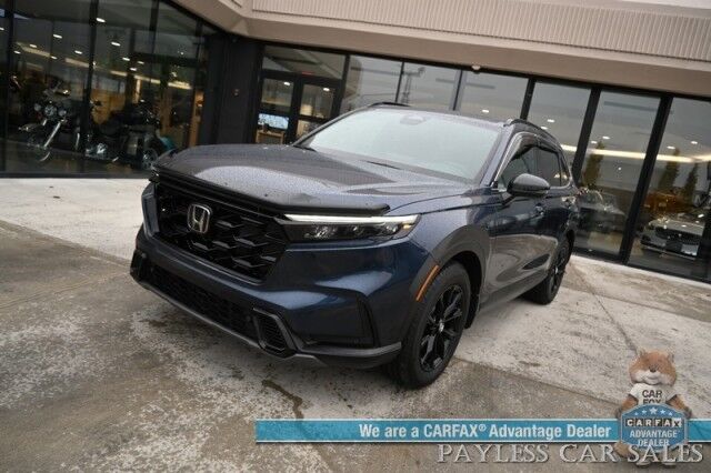 2025 Honda CR-V Hybrid Sport-L / AWD / AutoStart / Power & Heated Leather Seats / Heated Steering Wheel / Sunroof / Lane Departure & Blind Spot Alert / Apple CarPlay & Android Auto / Adaptive Cruise / 40 MPG / Tow Pkg / 1-Owner Anchorage AK 2025 Honda CR-V Hybrid Sport-L / AWD / AutoStart / Power & Heated Leather Seats / Heated Steering Wheel / Sunroof / Lane Departure & Blind Spot Alert / Apple CarPlay & Android Auto / Adaptive Cruise / 40 MPG / Tow Pkg / 1-Owner Anchorage AK