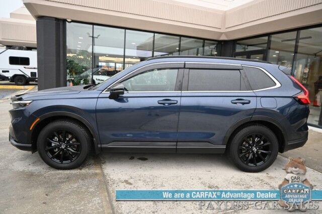 2025 Honda CR-V Hybrid Sport-L / AWD / AutoStart / Power & Heated Leather Seats / Heated Steering Wheel / Sunroof / Lane Departure & Blind Spot Alert / Apple CarPlay & Android Auto / Adaptive Cruise / 40 MPG / Tow Pkg / 1-Owner Anchorage AK 2025 Honda CR-V Hybrid Sport-L / AWD / AutoStart / Power & Heated Leather Seats / Heated Steering Wheel / Sunroof / Lane Departure & Blind Spot Alert / Apple CarPlay & Android Auto / Adaptive Cruise / 40 MPG / Tow Pkg / 1-Owner Anchorage AK