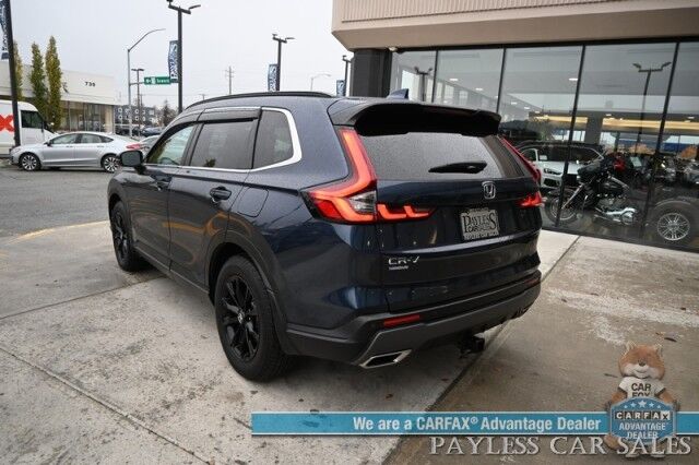2025 Honda CR-V Hybrid Sport-L / AWD / AutoStart / Power & Heated Leather Seats / Heated Steering Wheel / Sunroof / Lane Departure & Blind Spot Alert / Apple CarPlay & Android Auto / Adaptive Cruise / 40 MPG / Tow Pkg / 1-Owner Anchorage AK 2025 Honda CR-V Hybrid Sport-L / AWD / AutoStart / Power & Heated Leather Seats / Heated Steering Wheel / Sunroof / Lane Departure & Blind Spot Alert / Apple CarPlay & Android Auto / Adaptive Cruise / 40 MPG / Tow Pkg / 1-Owner Anchorage AK