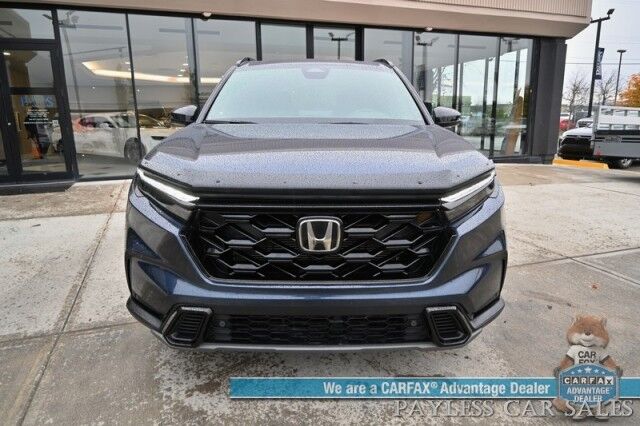 2025 Honda CR-V Hybrid Sport-L / AWD / AutoStart / Power & Heated Leather Seats / Heated Steering Wheel / Sunroof / Lane Departure & Blind Spot Alert / Apple CarPlay & Android Auto / Adaptive Cruise / 40 MPG / Tow Pkg / 1-Owner Anchorage AK 2025 Honda CR-V Hybrid Sport-L / AWD / AutoStart / Power & Heated Leather Seats / Heated Steering Wheel / Sunroof / Lane Departure & Blind Spot Alert / Apple CarPlay & Android Auto / Adaptive Cruise / 40 MPG / Tow Pkg / 1-Owner Anchorage AK