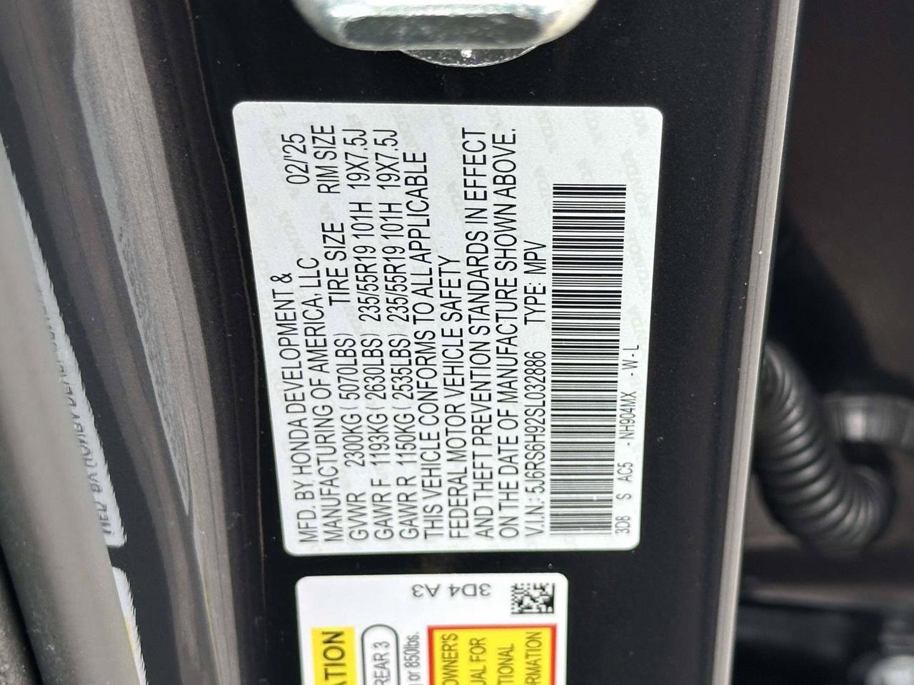 2025 Honda CR-V Hybrid Sport Touring Alexandria VA
