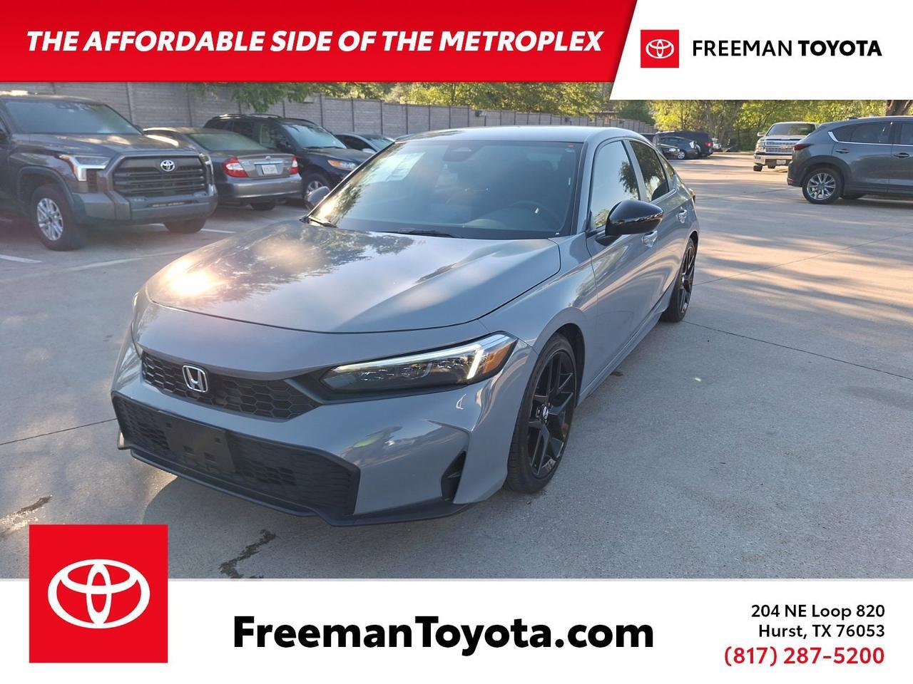 2025 Honda Civic Hatchback Sport Hurst TX