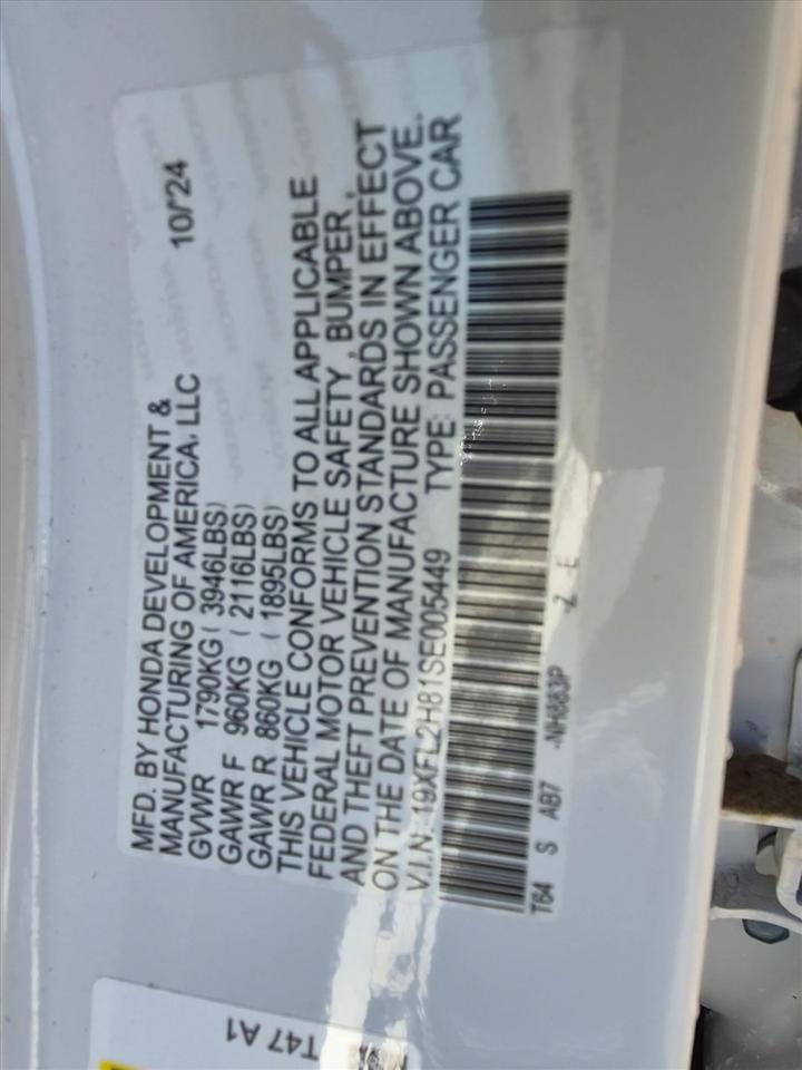 2025 Honda Civic Hatchback Sport Roseville CA