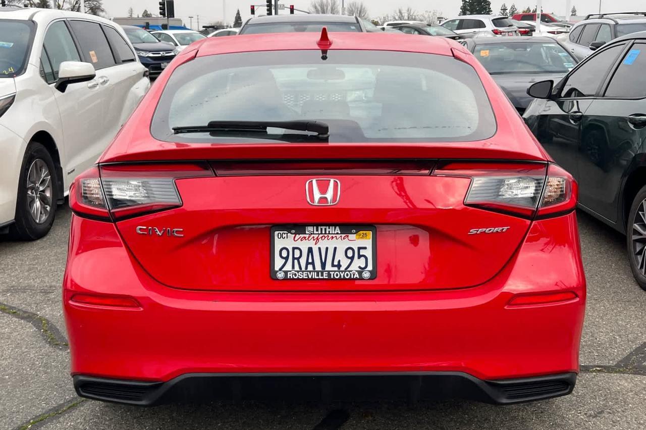 2025 Honda Civic Hatchback Sport Roseville CA