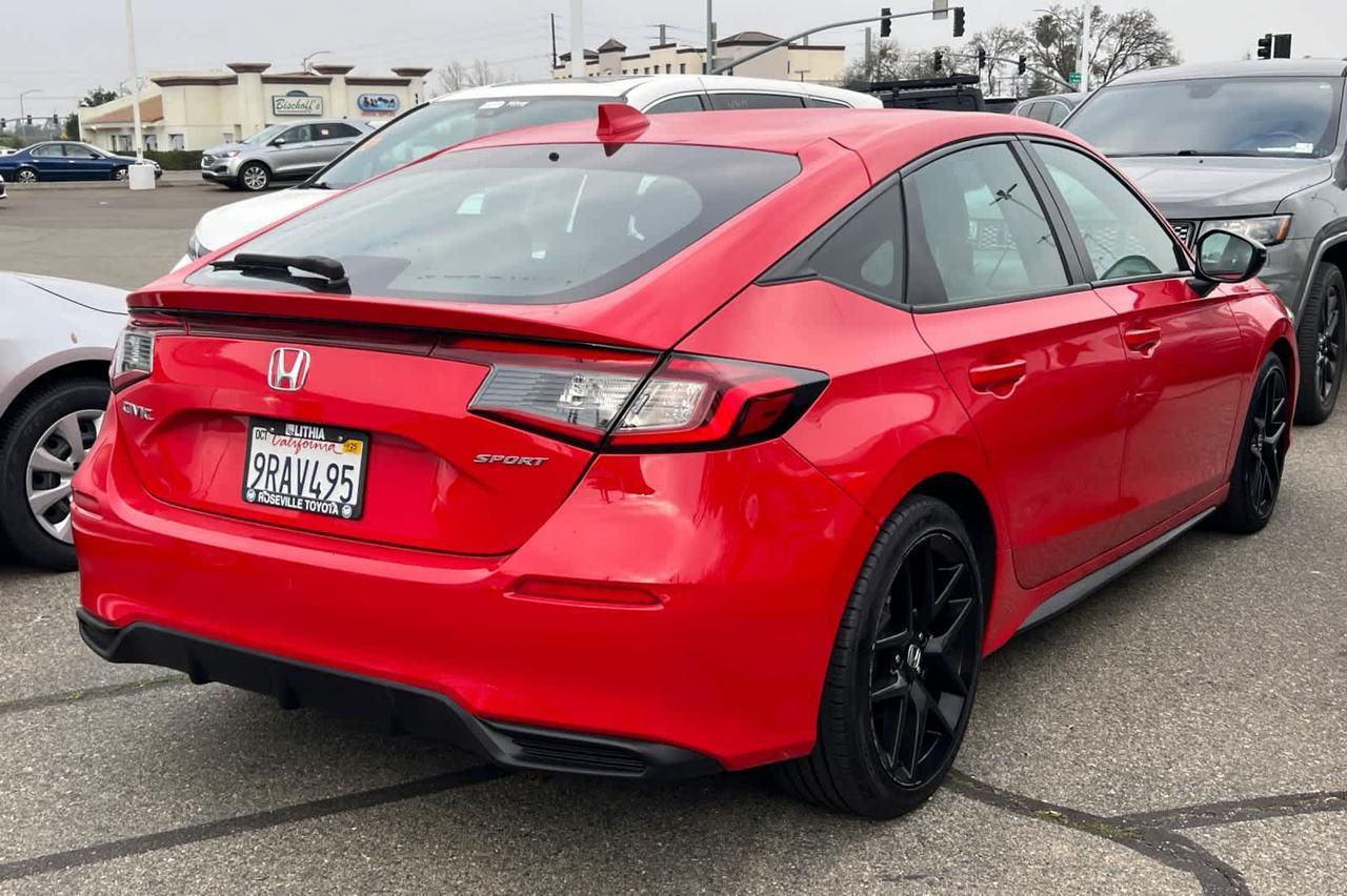 2025 Honda Civic Hatchback Sport Roseville CA