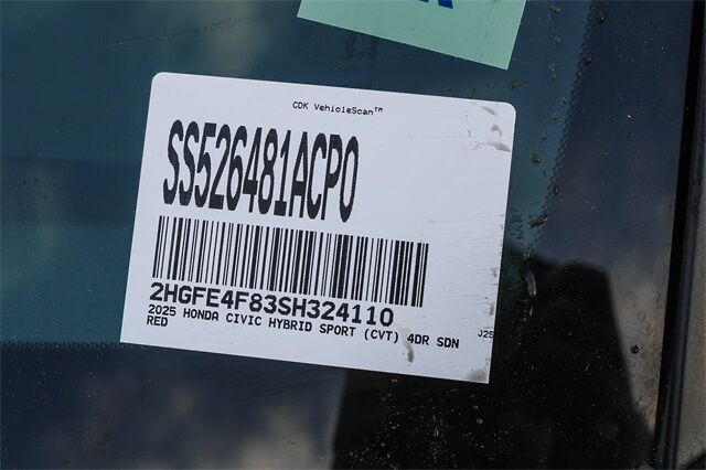 2025 Honda Civic Hybrid Sport Touring El Monte CA