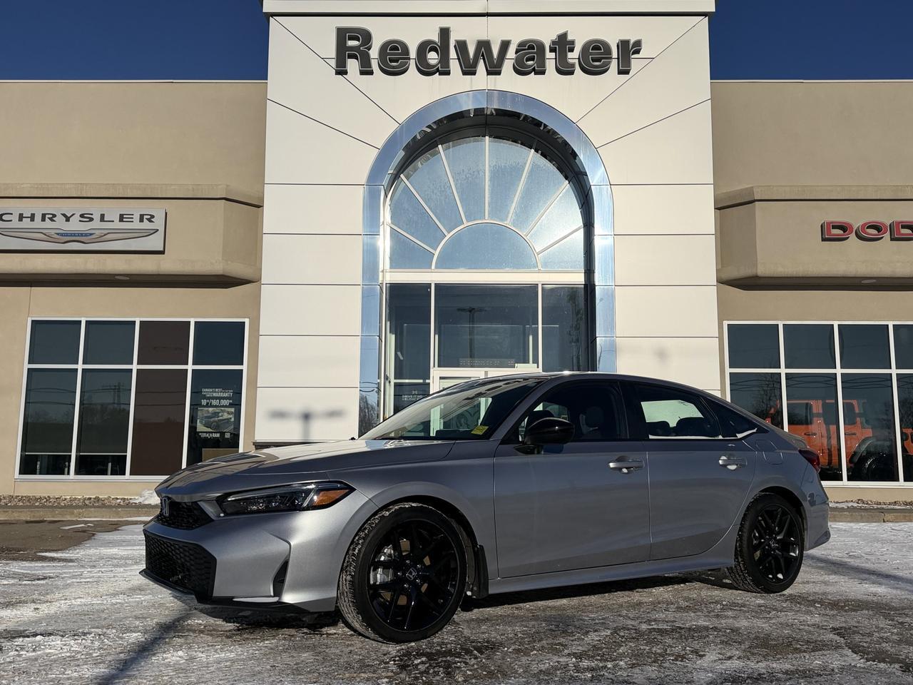 2025 Honda Civic Sedan Hybrid Sport | Prem Cloth | Heated Seats | Low Km | Sun Roof | Active Drive Modes