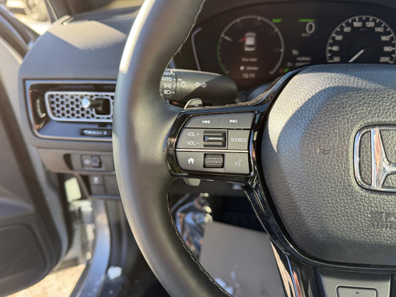 2025 Honda Civic Sedan Hybrid Sport | Prem Cloth | Heated Seats | Low Km | Sun Roof | Active Drive Modes Redwater AB