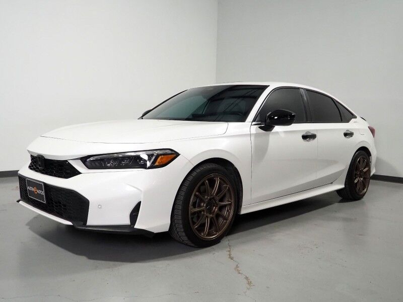 2025 Honda Civic Sedan Hybrid Sport Touring *NAVIGATION, ADAPTIVE CRUISE, SAFETY ALERTS, BACKUP-CAMERA, COLOR TOUCHSCREEN, MOONROOF, LEATHER, HEATED SEATS, REMOTE START, KEYLESS ENTRY, BOSE, WIRELESS CHARGING, ANDROID & APPLE Round Rock TX